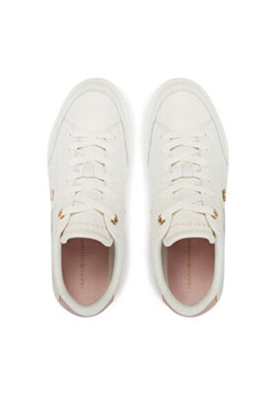 Tommy Hilfiger Γυναικεία Αθλητικά Παπούτσια FW0FW08322 Λευκά