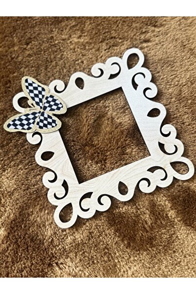 Marrone Dama Butterfly Socket Ornament