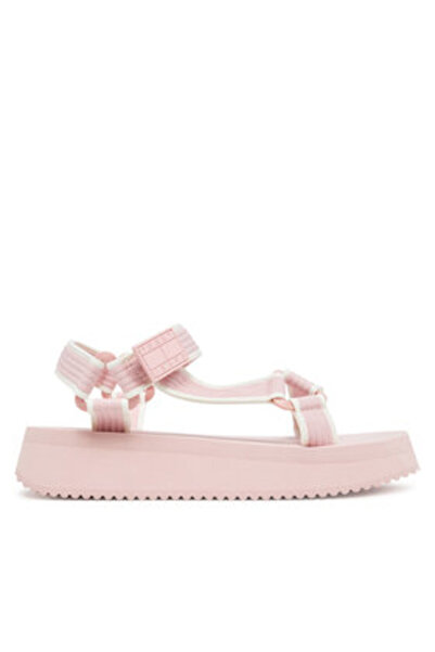 Tommy Jeans Γυναικεία Σανδάλια EN0EN02747 Ροζ