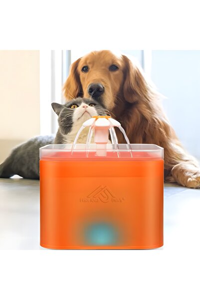 Fish & Paws Dispenser de apa automat ® tip fantana ultra-sientioasa pentru caini si pisici