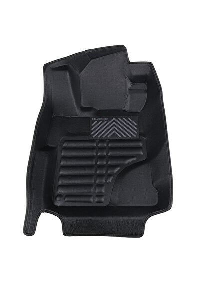 Mega Oto Market 5D Dikişsiz (press) Deri Havuzlu Paspas Siyah Honda Civic FB7...