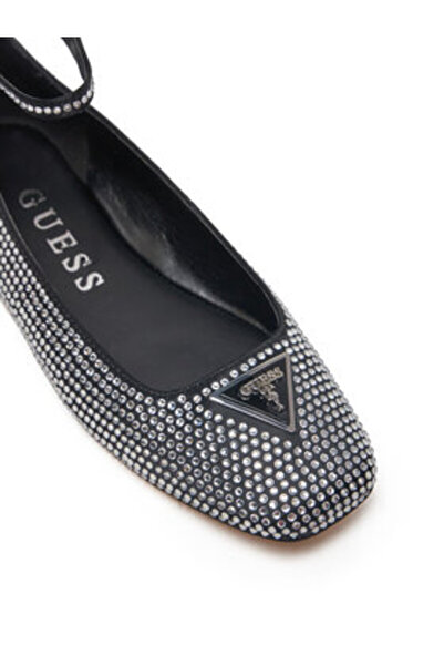 Guess Γυναικείες Μπαλαρίνες Μαύρες FLPLVSSAT02