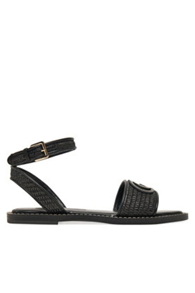 Guess Γυναικεία Σανδάλια Μαύρα FLJSIYFAB03