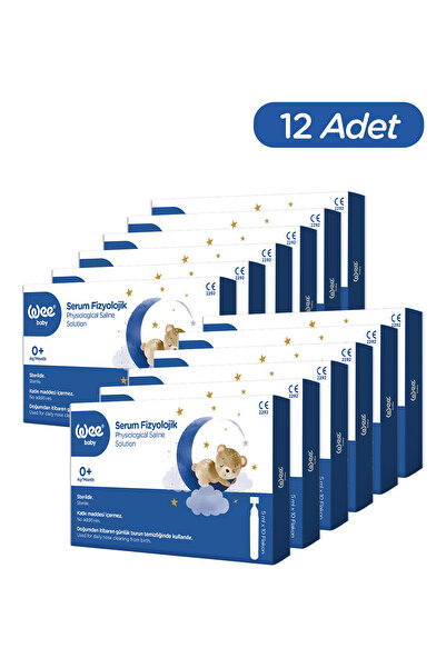 Wee Baby Serum Fizyolojik 10'lu (10x12 120 Adet)