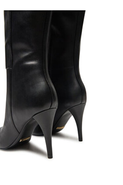 Guess Γυναικείες Μπότες Μαύρες FLFSLELEA11