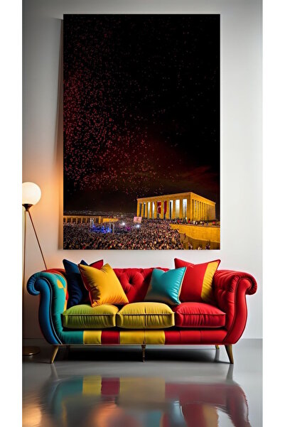 özkacar ANITKABIR V2 Σπίτι Τοίχος Σαλόνι Ομορφιάς Γραφείο Κατάστημα Διακόσμησ...