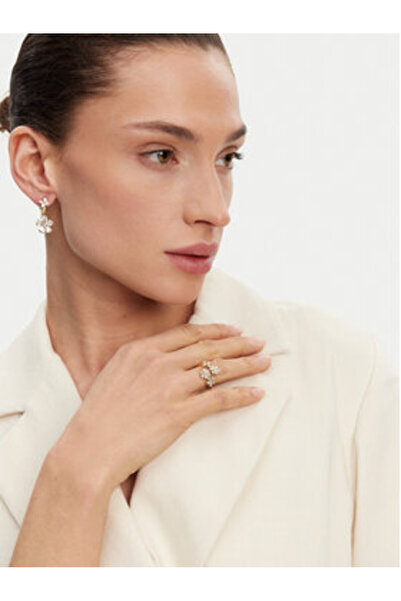 Guess Γυναικείο Χρυσό Δαχτυλίδι JUBR05104JW