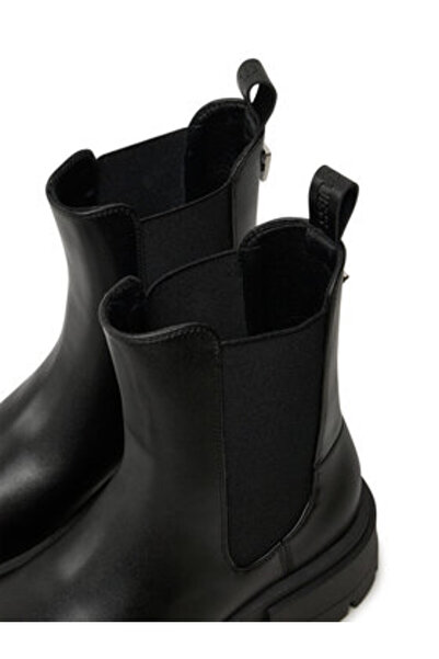 Guess Γυναικείες Μπότες Chelsea Μαύρες FLFCHTELE10