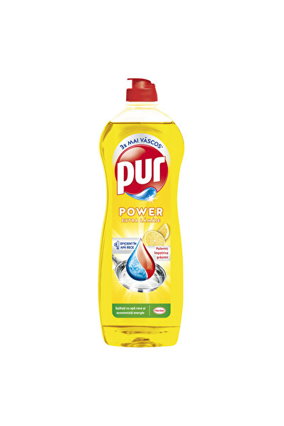 Pür 2 buc Detergent de vase Pur Power cu lămâie 750 ml