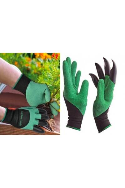 LUXXO Garden Genie Gardening Gloves with Claws, 1 Set