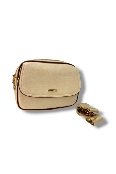 Cakgo 318-26 Δερμάτινη γυναικεία τσάντα με 3 θήκες και χιαστί λουράκι ώμου