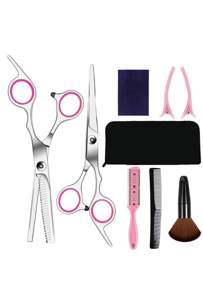 Regal Bliss Professional hairdressing scissors ®, for barbershops, 17.7 cm, 9 pieces,