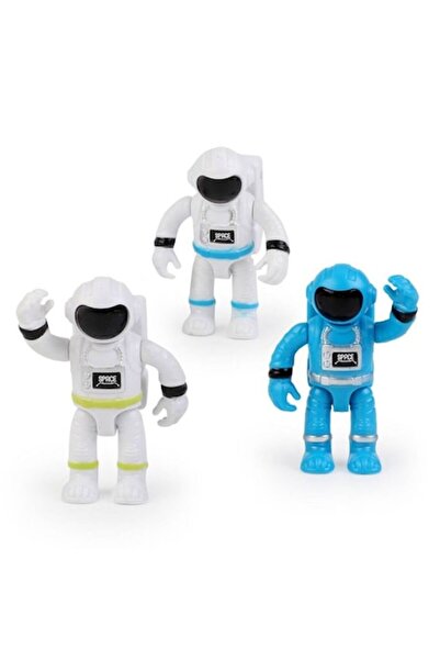 ANTBRO Set de joacă Antbro® cu 3 figurine astronauți, 7 cm, plastic