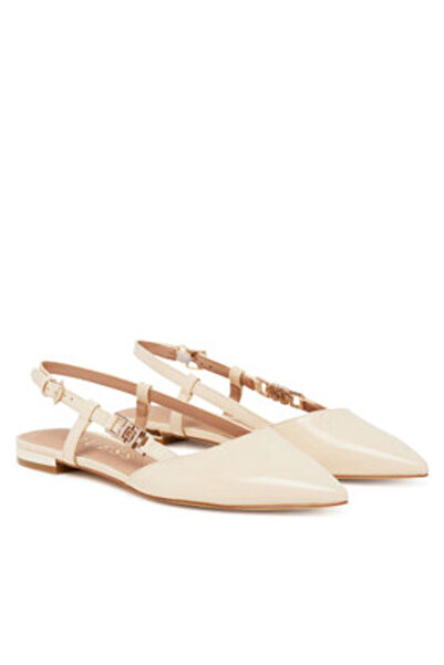 Guess Γυναικεία Σανδάλια Εκρού FLTFR2PAF05