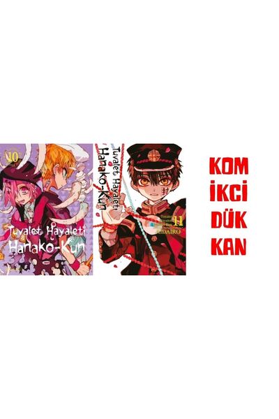 Gerekli Şeyler Yayıncılık Tuvalet Hayaleti Hanako-Kun 10-11 manga seti (2 kit...