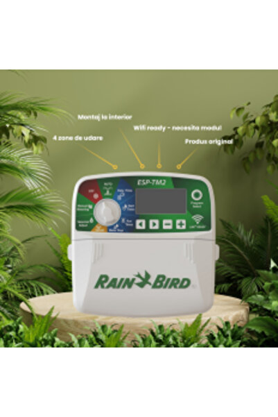 Rainbird Rain Bird ESP-TM-2i Irrigation Controller, 4 Zones Indoor