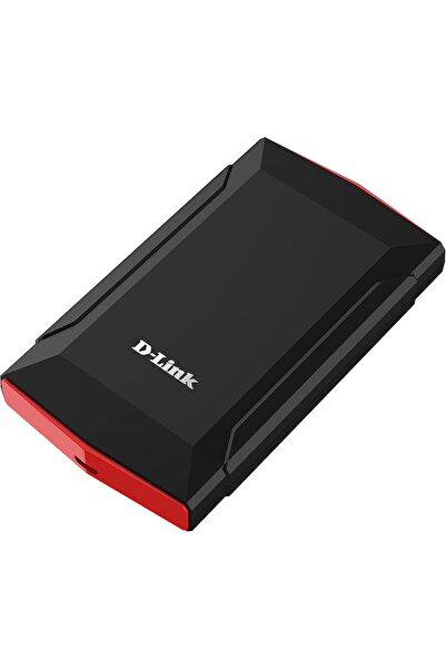 D-Link DWR-932M - جهاز MiFi 4G بشاشة LCD، N300، بطارية 3000 مللي أمبير/ساعة، لون أحمر