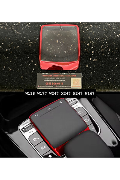 kaytaz MERCEDES TOUCHPAD KORUMA KILIF KIRMIZI W177 W118 W247 H247 X247