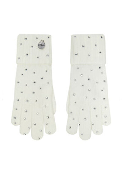 Guess Γυναικεία Γάντια Λευκά AW5215POL02