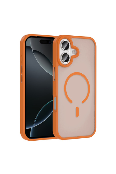 Nezih Case Apple İphone 17 Kılıf Kamera Çıkıntılı Magsafe Şarj Destekli Metal...