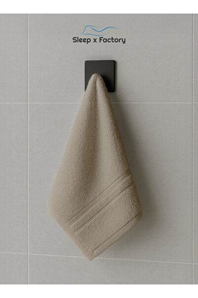 Sleep x Factory Face Towel – 100% Cotton, Soft & Quick-Dry – 33x33 cm