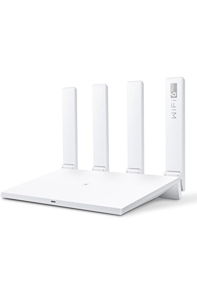 Huawei راوتر AX3 WiFi 6 Plus AX3000 بسرعة 2404 ميجابت في الثانية/5 جيجاهرتز + 574 ميجابت في الثانية/2.4 جيجاهرتز، نطاق مزدوج، 4 جيجابت إيثرنت W