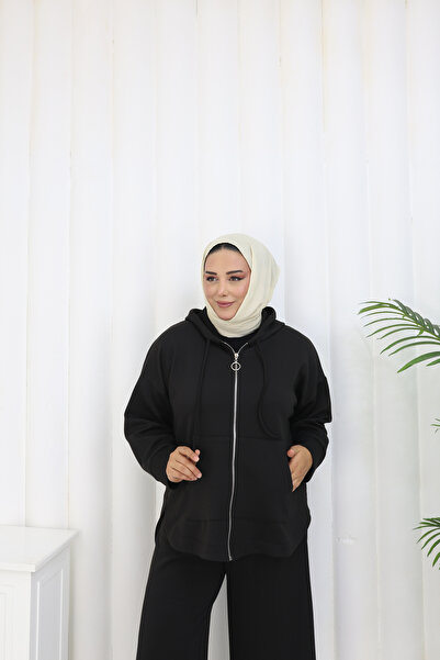 MODA ARS ŞIK VE RAHAT KIŞLIK FERMUARLI TAKIM