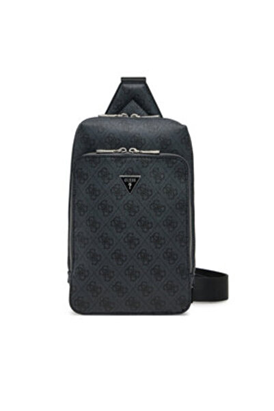 Guess Ανδρική Μαύρη Τσάντα HMMILOP5226