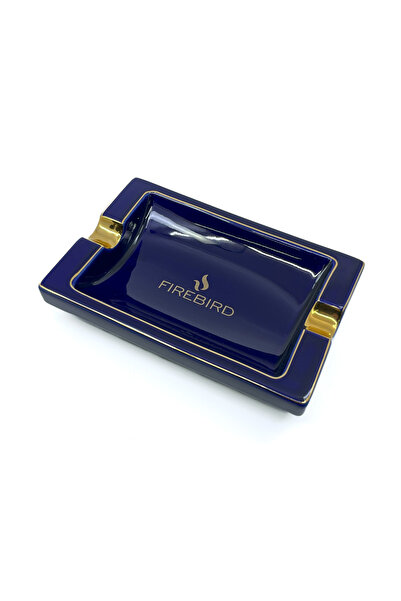 FireBird Double Cigar Ashtray - Navy Blue