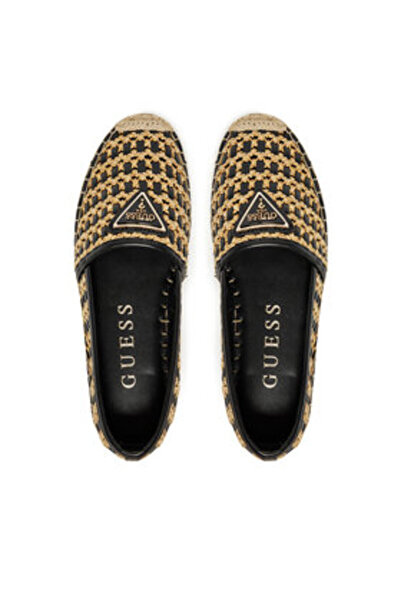 Guess Γυναικείες Εσπαντρίγιες Μπεζ, Μαύρες FLJDNNFAB14