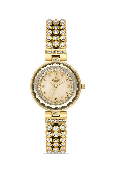 Platin Pierre Hds-pl-1086la-b4 stone-embellished bangle bracelet women's watch