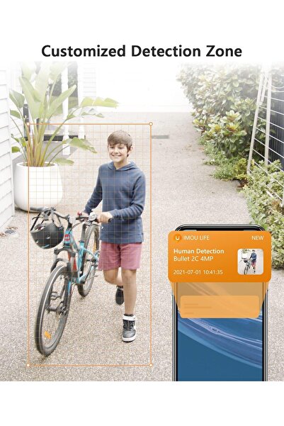 Imou IPC-F42P Security Camera, Indoor & Outdoor, 2560 x 1440 pixels, Wall/Poles