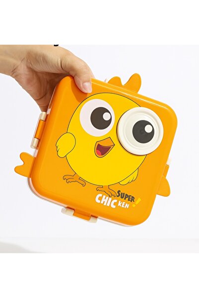 Mobcos Cute Cartoon Stainless Steel Lunch Box for Kids – Leakproof Bento Box