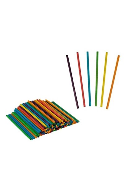 ANTBRO ® Bețișoare rotunde colorate pentru meșteșuguri – Set de 120 de bucăți...