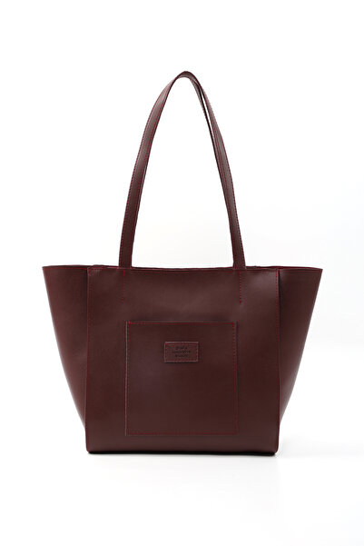 SHAKA Geantă de mână, de umăr și de braț de dimensiuni mari din piele artific...