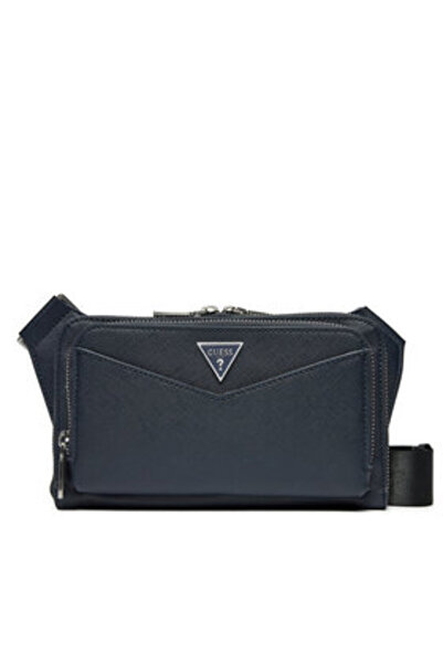 Guess Ανδρική Μπλε Τσάντα HMSISAP5114