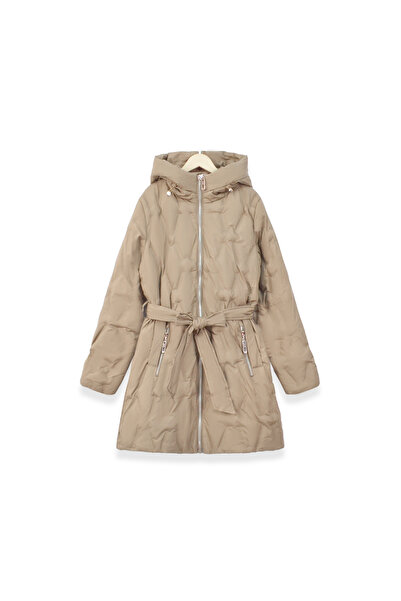 SETTY KOOP “Women's Long Puffer Coat with Hood & Belt – Winter Down Jacket for Cold Weather”geacă de iarnă damă