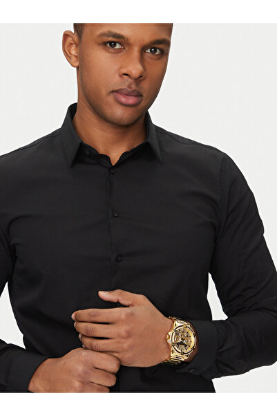 Guess Ανδρικό χρυσό ρολόι GW0497G2