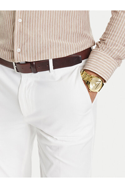 Guess Ανδρικό Χρυσό Ρολόι GW0782G1