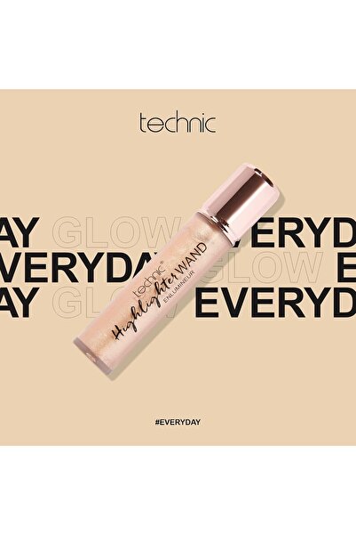 TECHNIC عصا الهايلايتر - هايلايتر سائل ذهبي مضيء