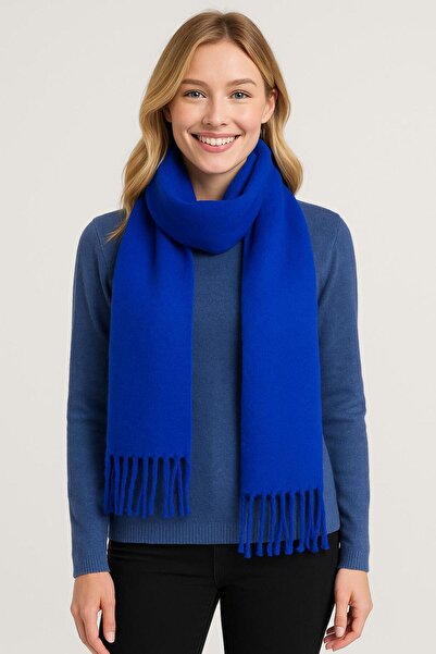 nehir eşarp Kışlık Yumuşak Dokulu Atkı Omuz Şalı 180x50 Cm