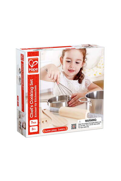 Hape Toy - Cooking Utensil Set, children ages 3 years+, 6 years+