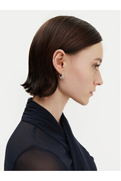 Guess Γυναικεία Χρυσά Σκουλαρίκια JUBE05207JW