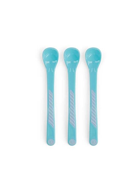 Twistshake 3x Feeding Spoon 6+m Pastel Blue