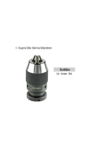 GFB Supra Elle Sıkma Mandren 1,0 - 16 mm B16