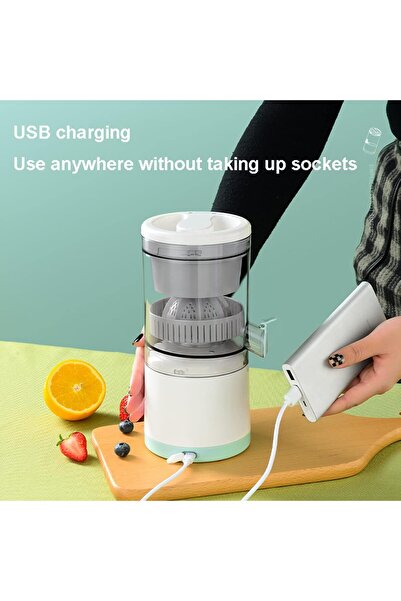 Fipka XINGAKA Juicer Portable Cordless Electric Juicer USB Charging Orange Squeezer 45W Household Multifun