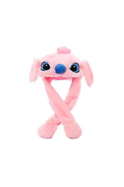 OEM Children's Hat, Stitch model, with LED lights and moving ears, pink