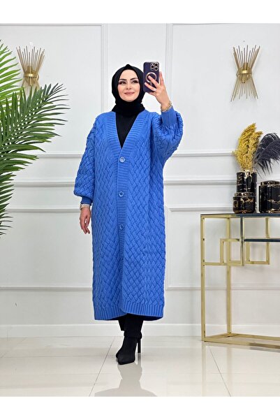 Enans Design Πλεκτό Μαλλιά Πλεκτό Καπέλο Τοκ Τρίκο Τεσεττουρ Ζακέτα Κέμρε