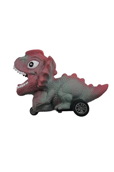 Vision Dinosaur Car Toy 13 cm with Motor VisionXXI Pink