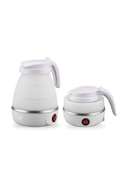 Generic PANDANUS Travel Foldable Fast Boiling Portable Electric Kettle - Silicone Food Grade Boil Dry Protec